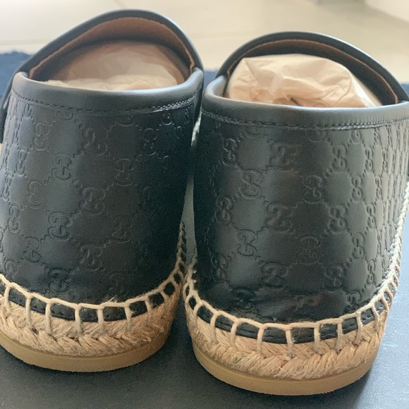 Gucci Microguccissima Leather Espadrille - 39 - Picture 11 of 13